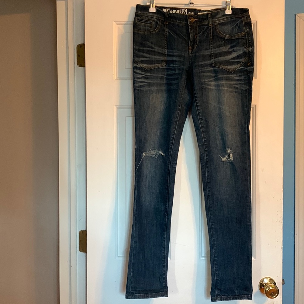 Size 29 women’s distressed DKNY Jeans